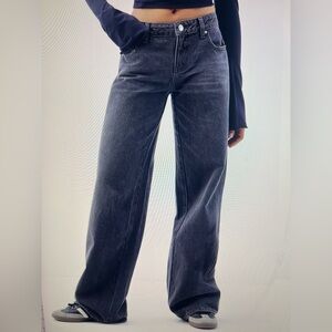 Pacsun Casey Faded Black Low Rise Baggy Jeans-Tags  on! Almost sold out online